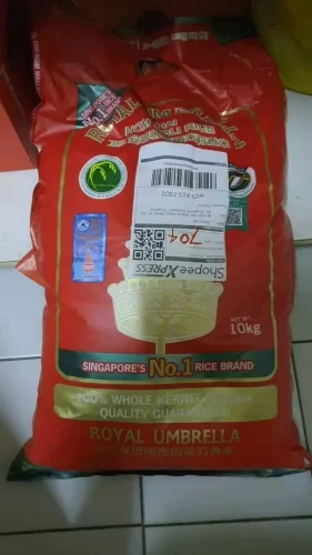 Royal Umbrella Thai Hom Mali Rice (10kg) photo review